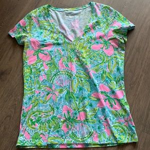 Size M Lilly Pulitzer Cotton Tee